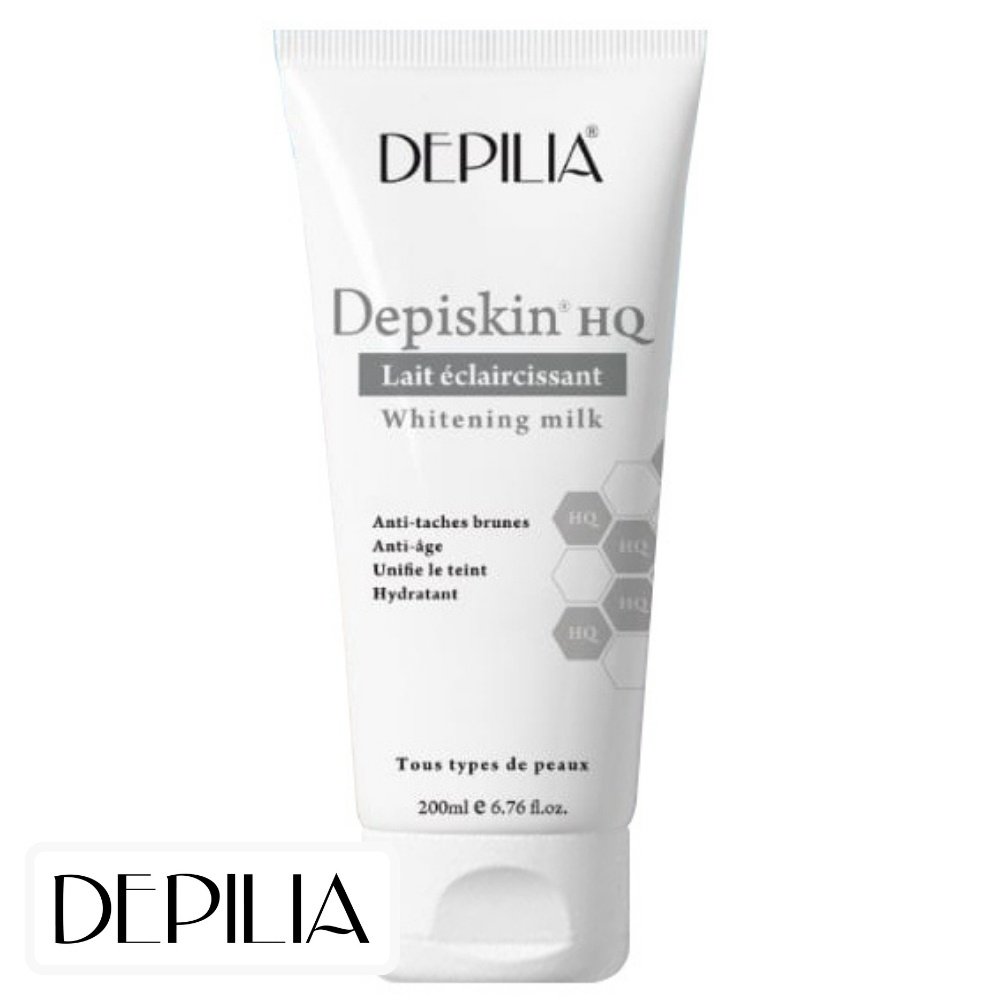 depilia – depiskin hq lait eclaircissant – 200ml