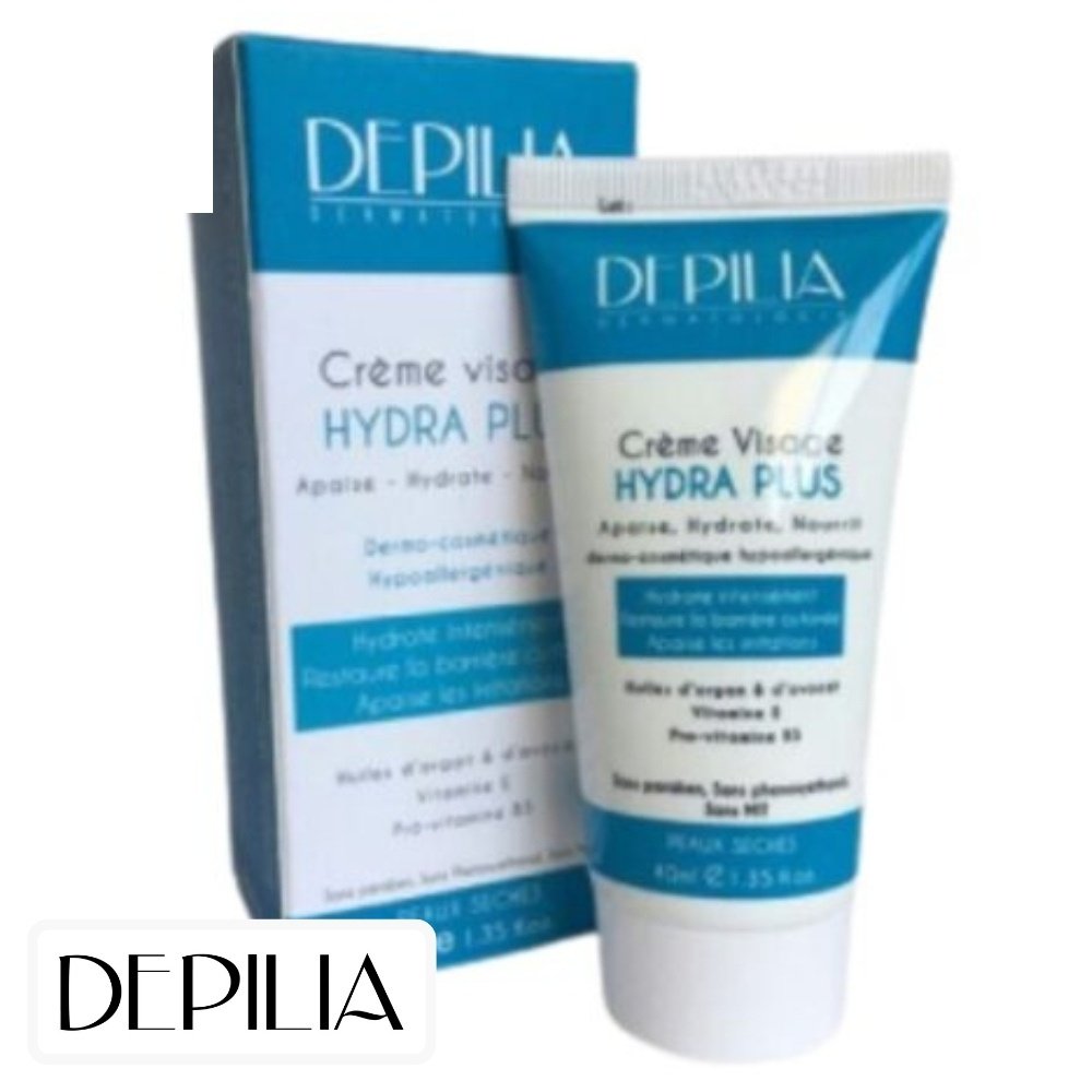 depilia – hydra plus creme visage – 50ml