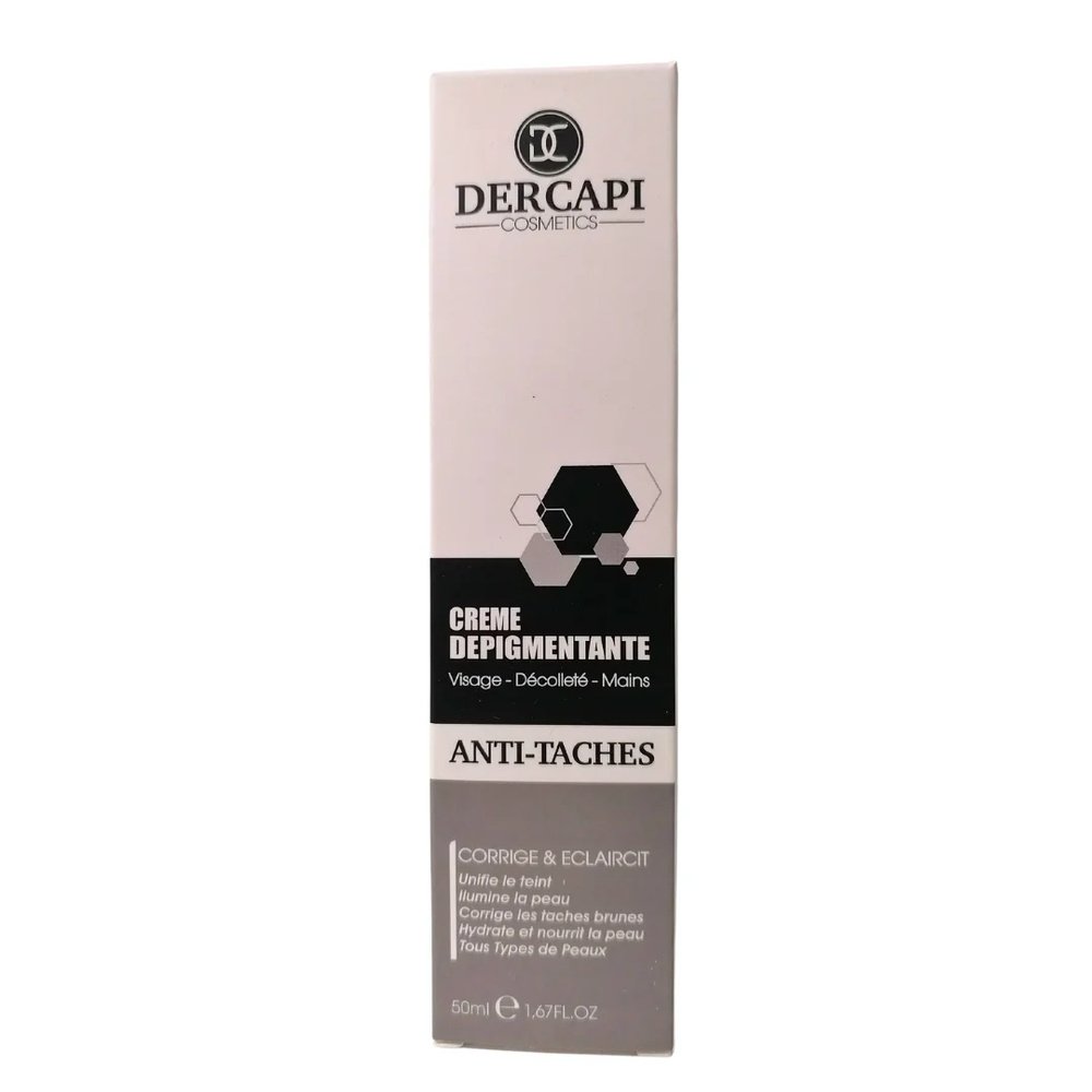 dercapi – creme depigmentante – 50ml