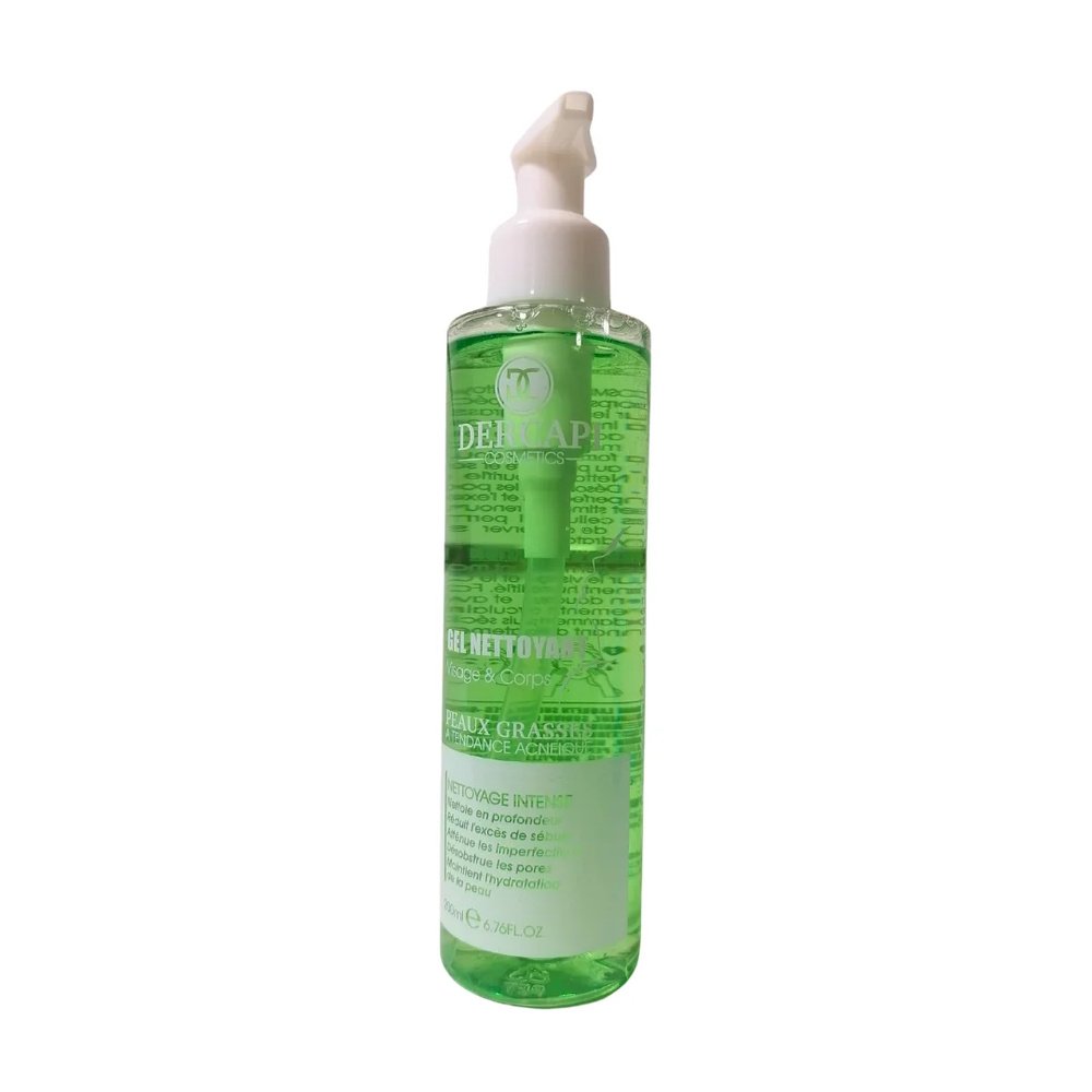 dercapi – gel nettoyant pg – 200ml