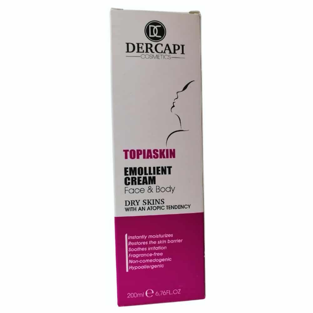 dercapi – topiaskin creme emolliente peau seche – 200ml