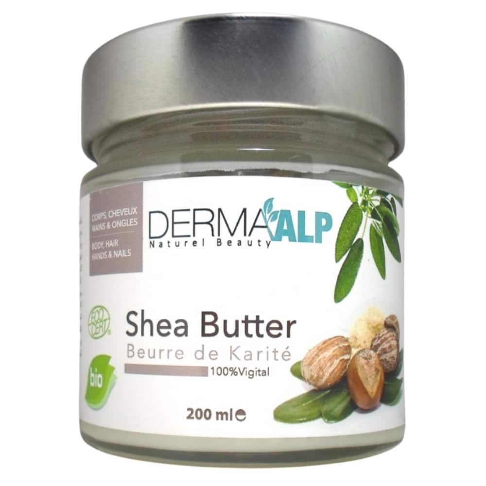dermaalp – beurre de karite bio – 200ml