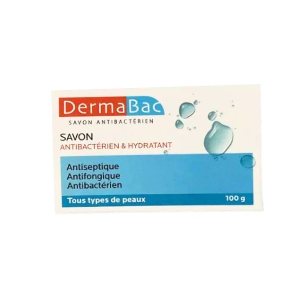 dermabac – savon antibacterien et hydratant 100gr