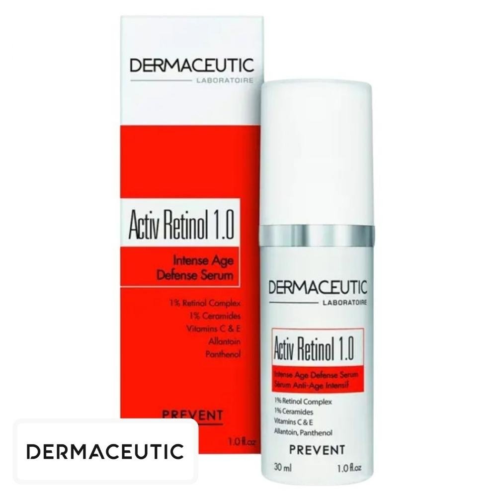 dermaceutic – prevent activ retinol 1.0 serum anti age intense – 30ml
