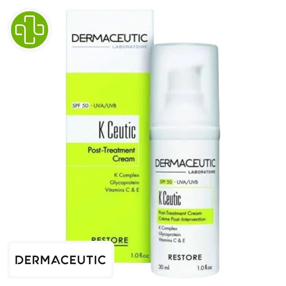 dermaceutic – restore k ceutic creme post traitement spf50 – 30ml