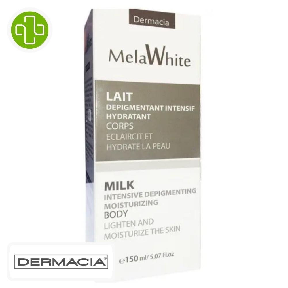 dermacia – melawhite lait depigmentant intensif hydratant – 150ml