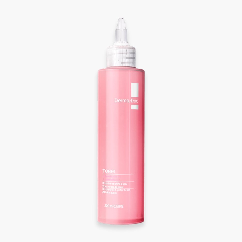dermadoc – toner illuminant et unifiant – 200ml