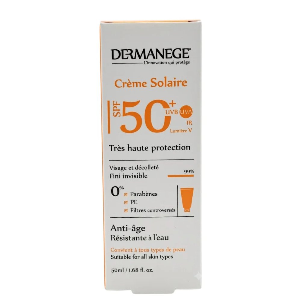 dermagene – ecran solaire spf50+ – 50ml