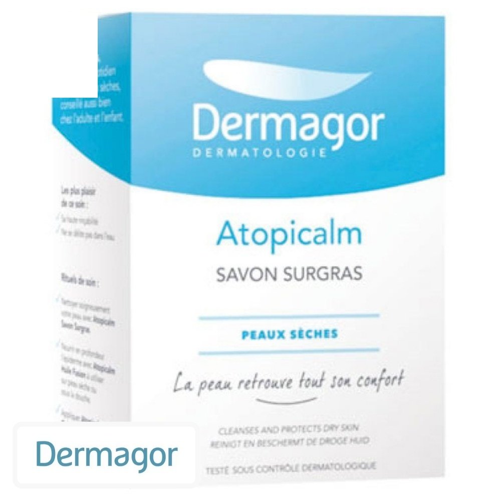 dermagor – atopicalm savon surgras – 150g