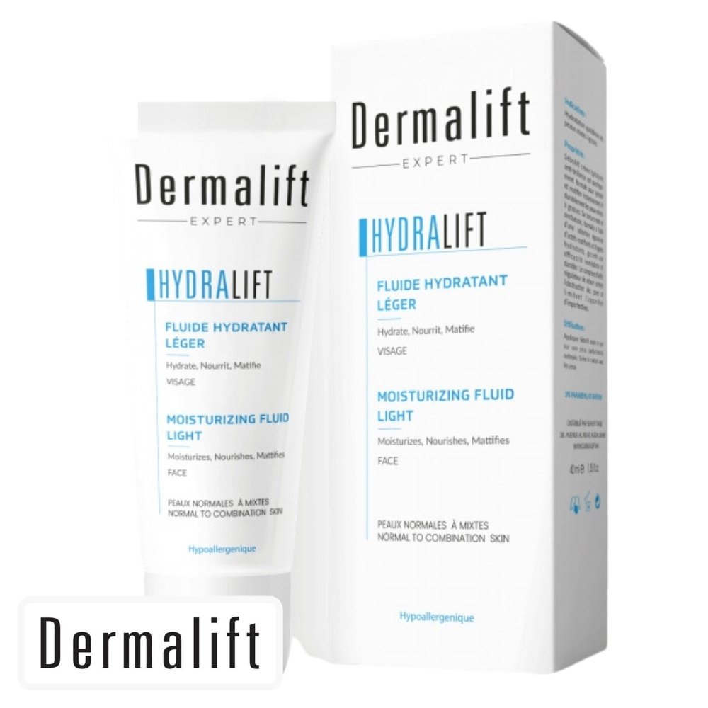 dermalift – hydralift fluide hydratant leger – 40ml