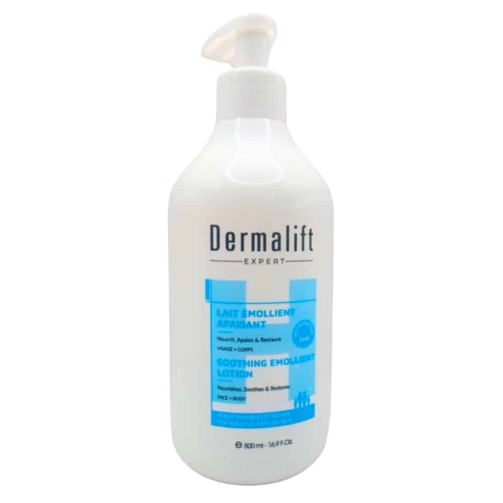 dermalift – lait emollient apaisant – 500ml