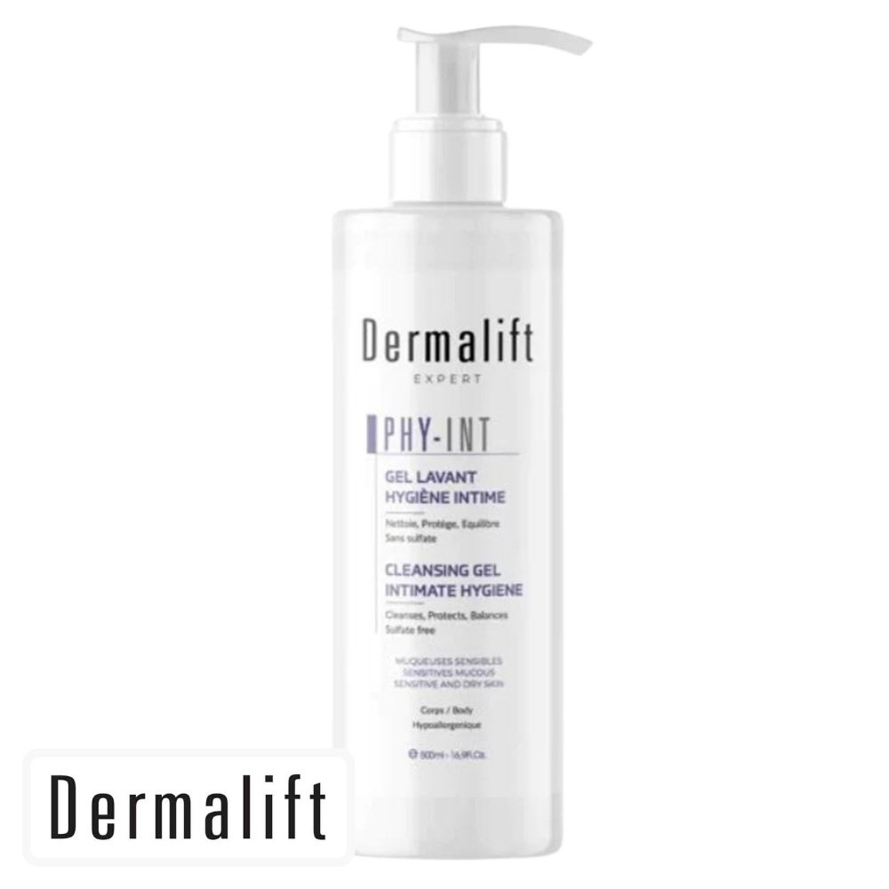 dermalift – phy int gel lavant hygiene intime – 200ml