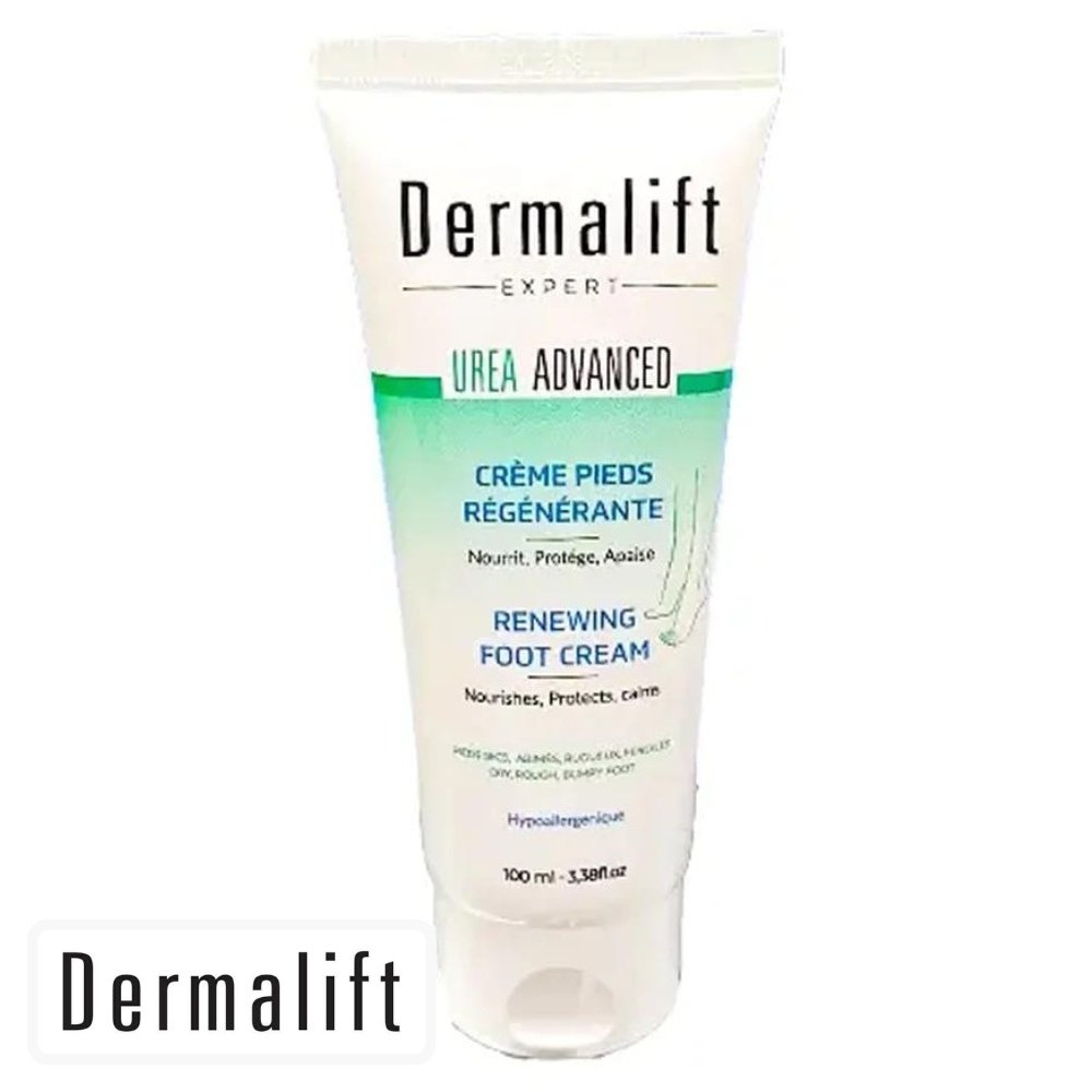dermalift – urea advanced creme pieds regenerante – 100ml