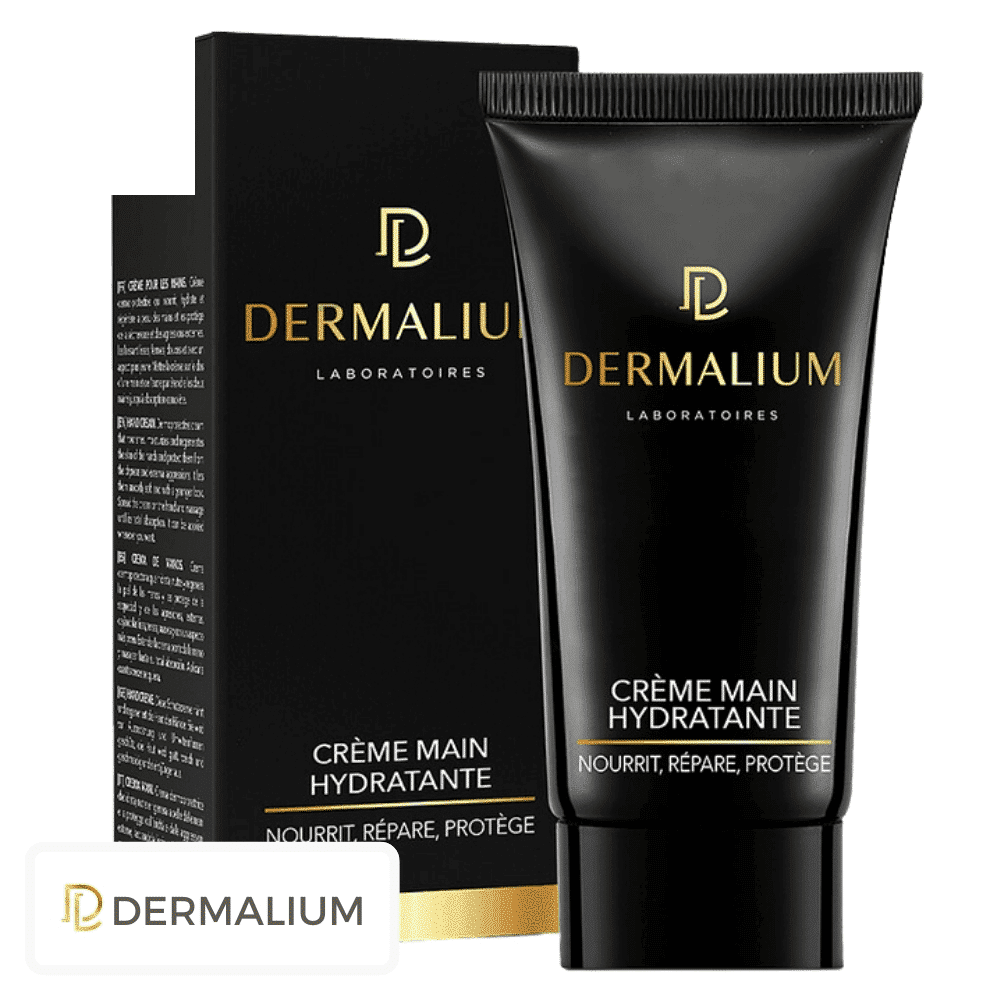 dermalium – gold creme main hydratante – 75ml