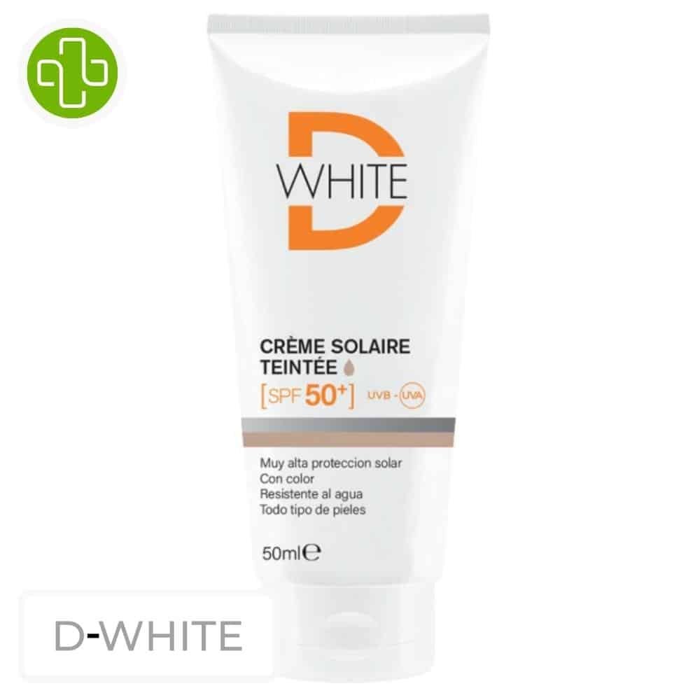 dermalliance – d white creme solaire teintee spf50+ – 50ml