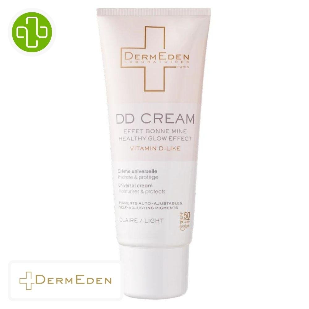 dermeden – dd creme universelle daily defense teinte claire spf50 – 50ml