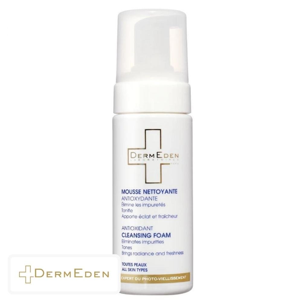 dermeden – mousse nettoyante antioxydante – 150ml