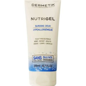 dermetik – nutrigel nettoyant surgras – 200ml