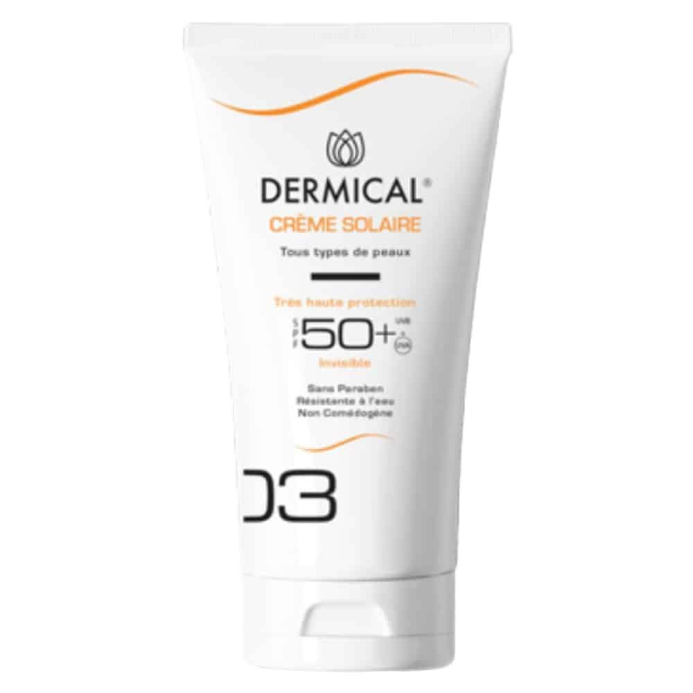 dermical – 03 creme solaire spf50+ – 50ml