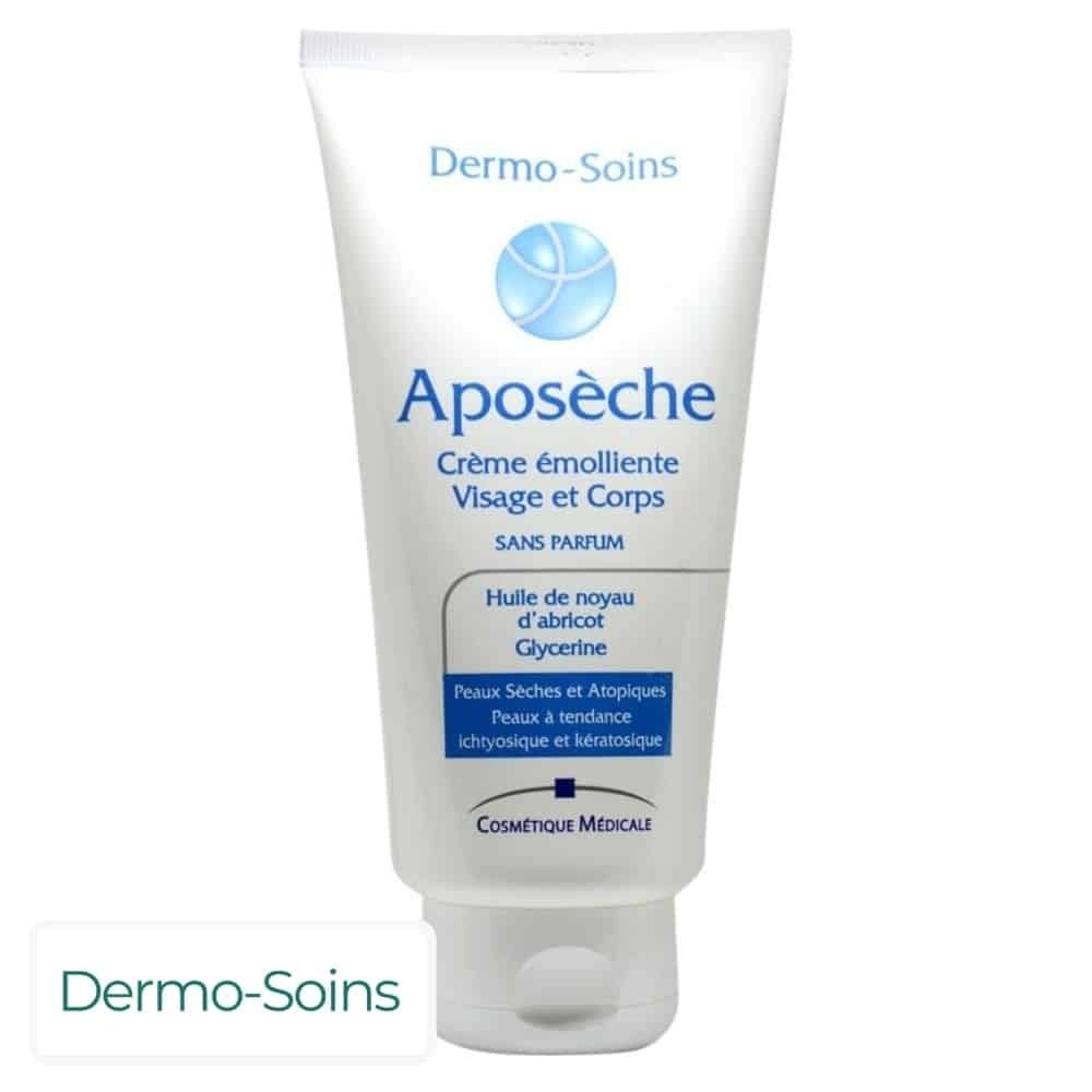 dermo soins – aposeche creme emolliente visage et corps – 250ml