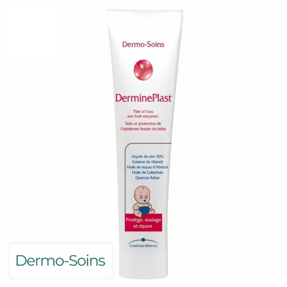 dermo soins – dermineplast pate a l’eau anti enzymes – 80g
