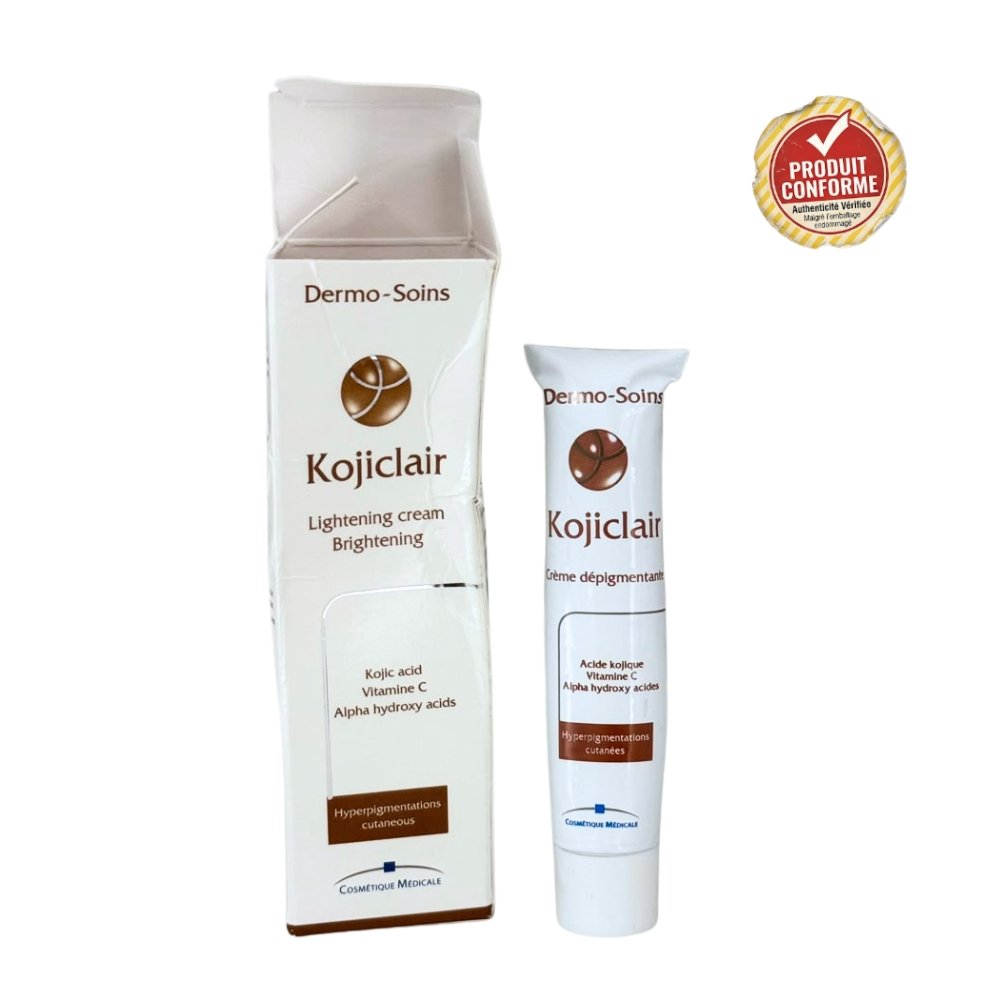 dermo soins – kojiclair creme depigmentante – 30g – (emballage endommage)