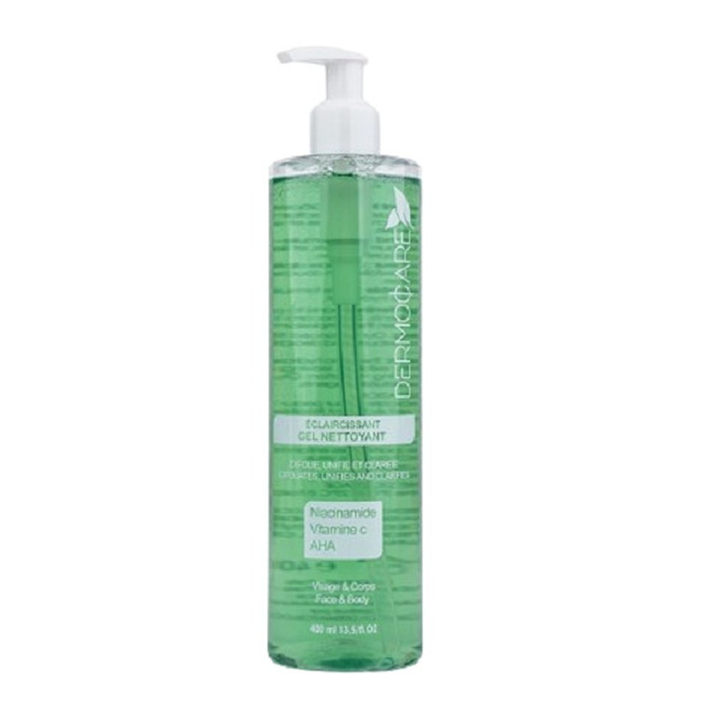 dermocare – gel nettoyant eclaircissante – 400ml