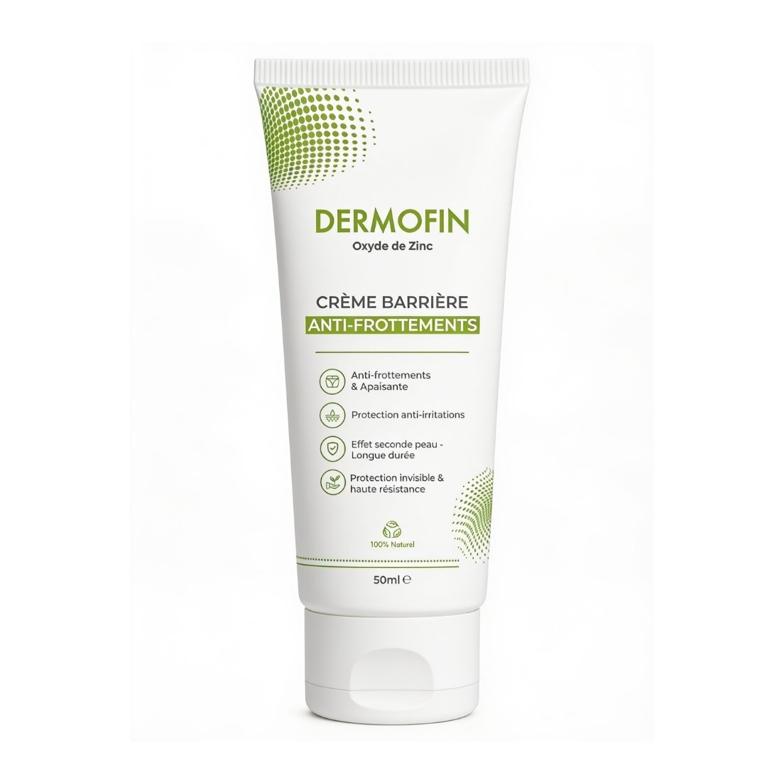 dermofin – creme barriere anti frottements à l’oxyde de zinc 50ml