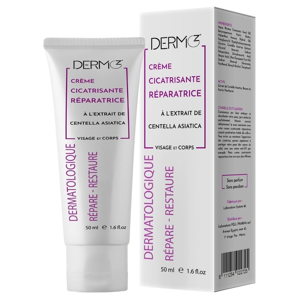 dermoz – creme cicatrisante reparatrice – 100ml