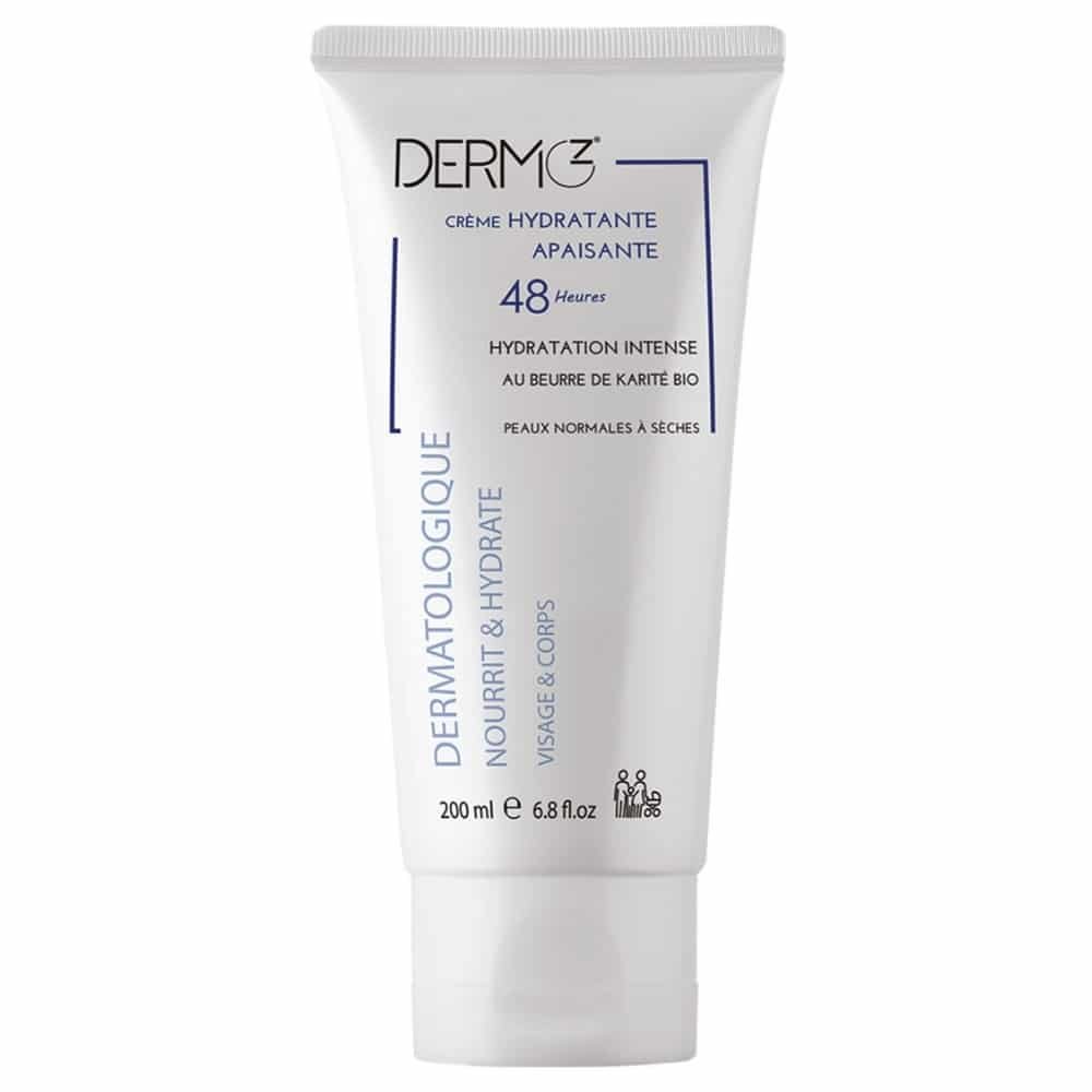 dermoz – creme hydratante apaisante 48h – 50ml