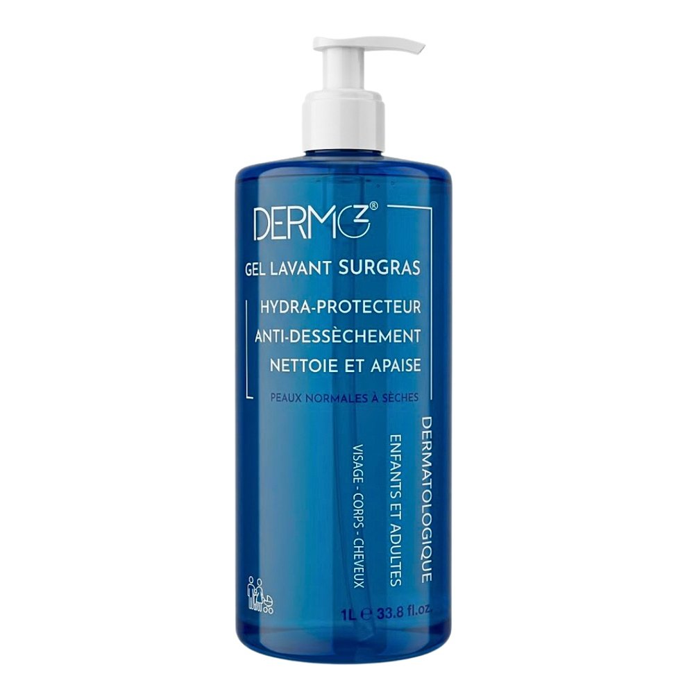dermoz – gel lavant surgras – 1l