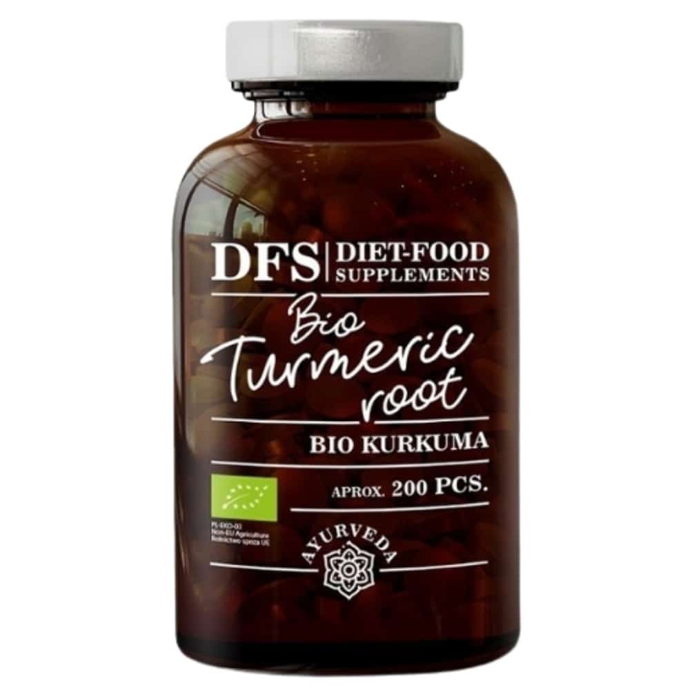 dfs – racine de curcuma bio – 200 gelules