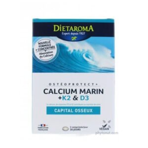 dietaroma – calcium marin +k2 & d3 60cps