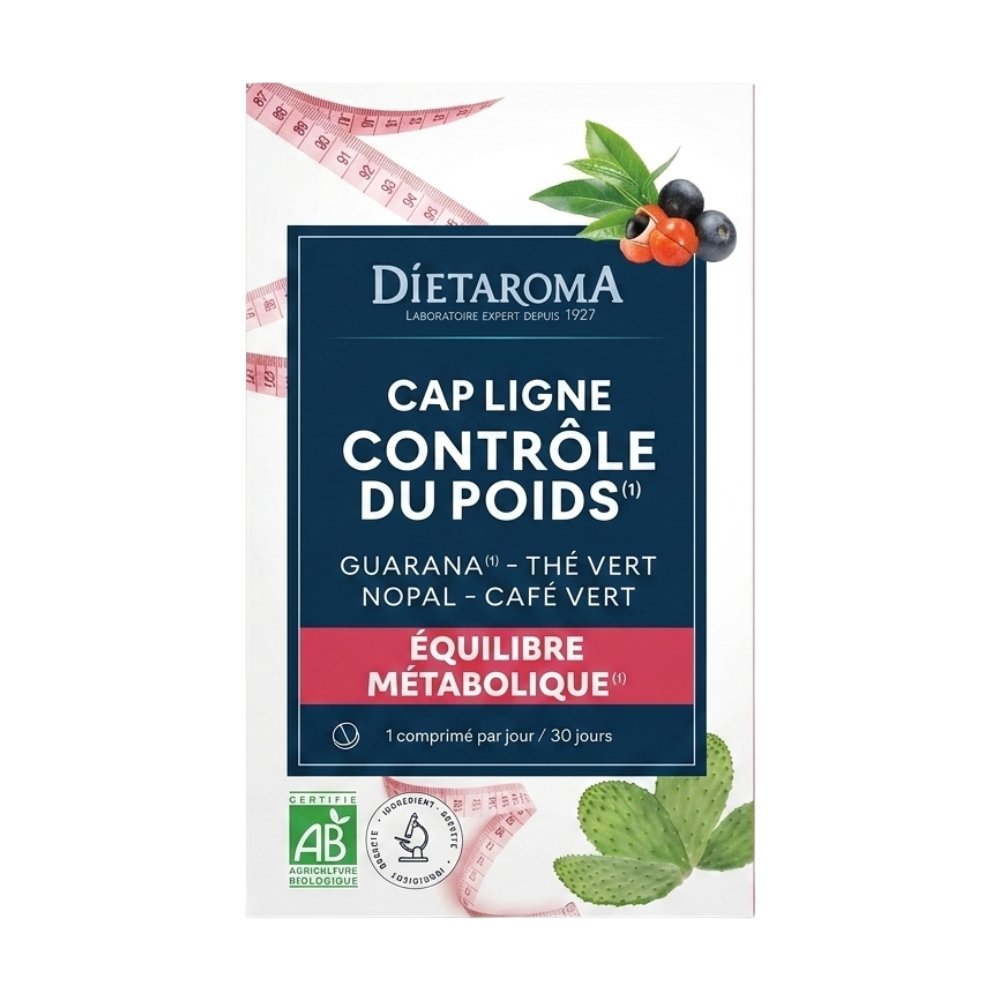 dietaroma – cap ligne controle du poids – 30 comprimes