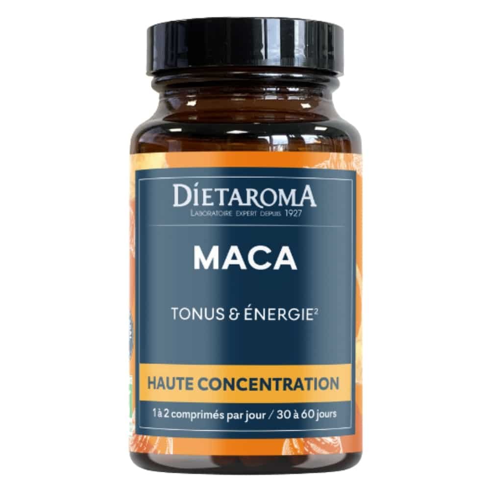 dietaroma – maca performances physiques bio – 60 comprimes