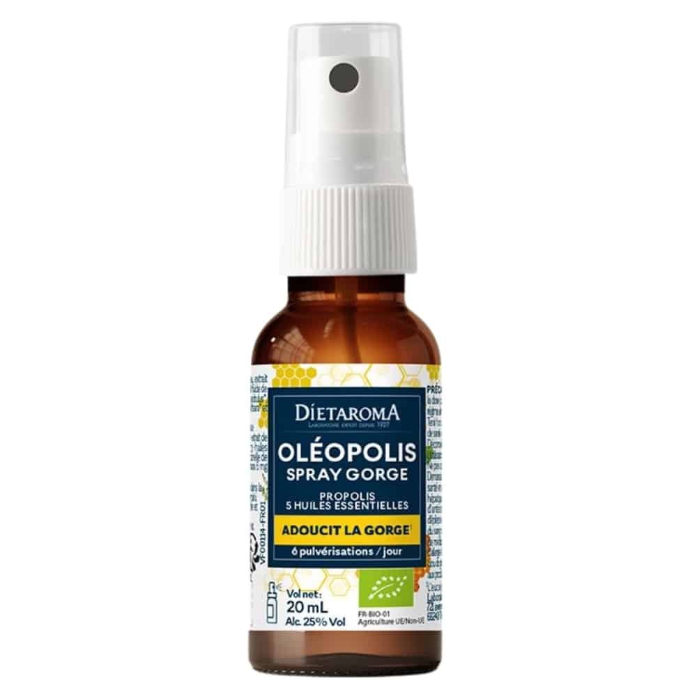dietaroma – spray buccal propolis ravintsara bio – 20ml