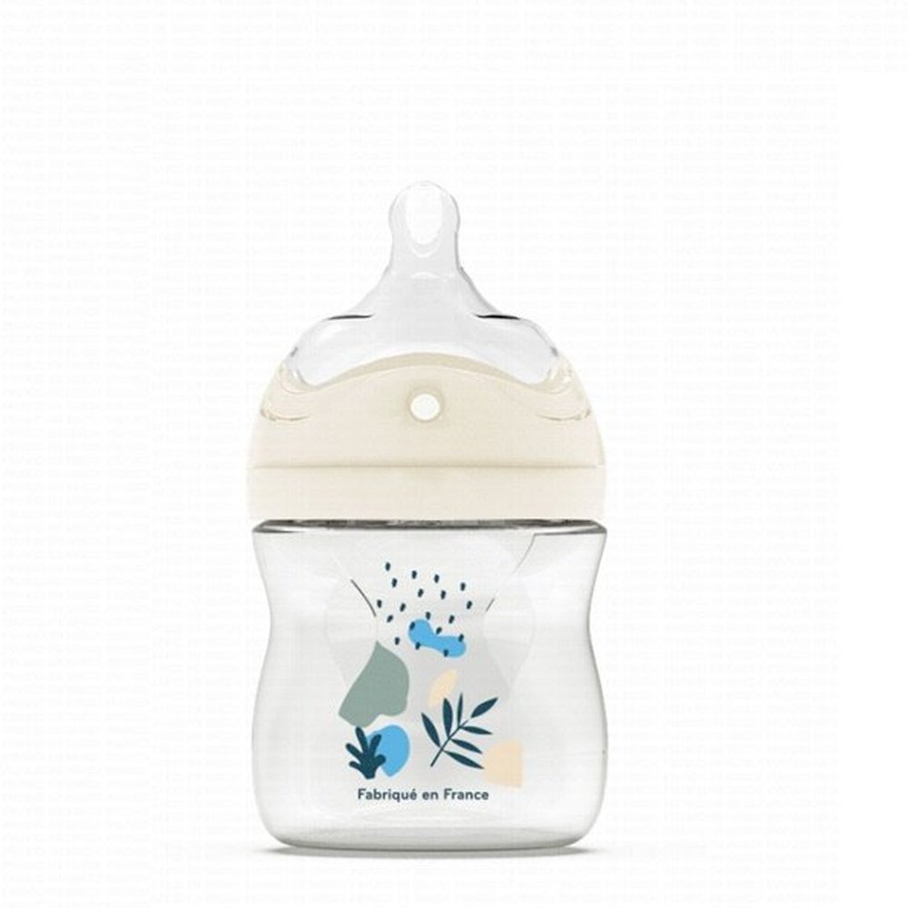 dodie – biberon multi perfore tetine debit 1 bleu 0 6mois – 150ml