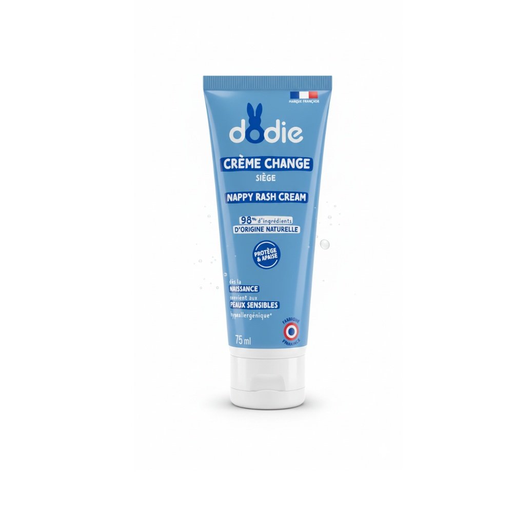 dodie – creme de change sans parfum – 75ml