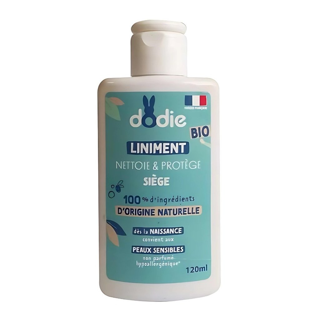 dodie – liniment bio nettoie et protege – 120ml