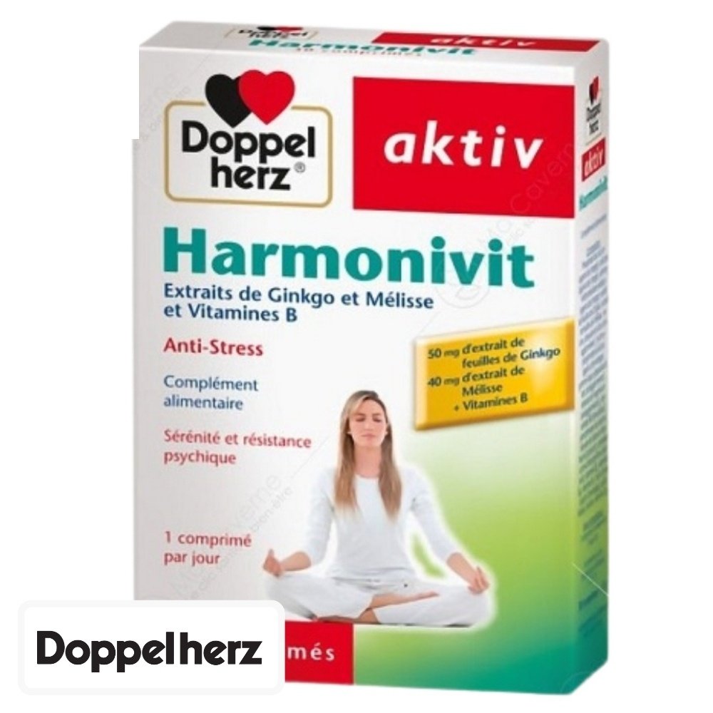 doppel herz – aktiv harmonivit anti stress – 30 comprimes