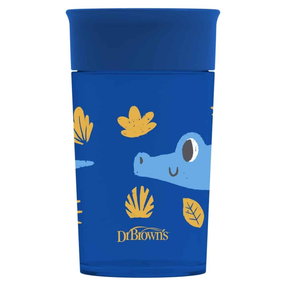 dr brown’s – cup cheers 360° bleu – 300ml – 1u