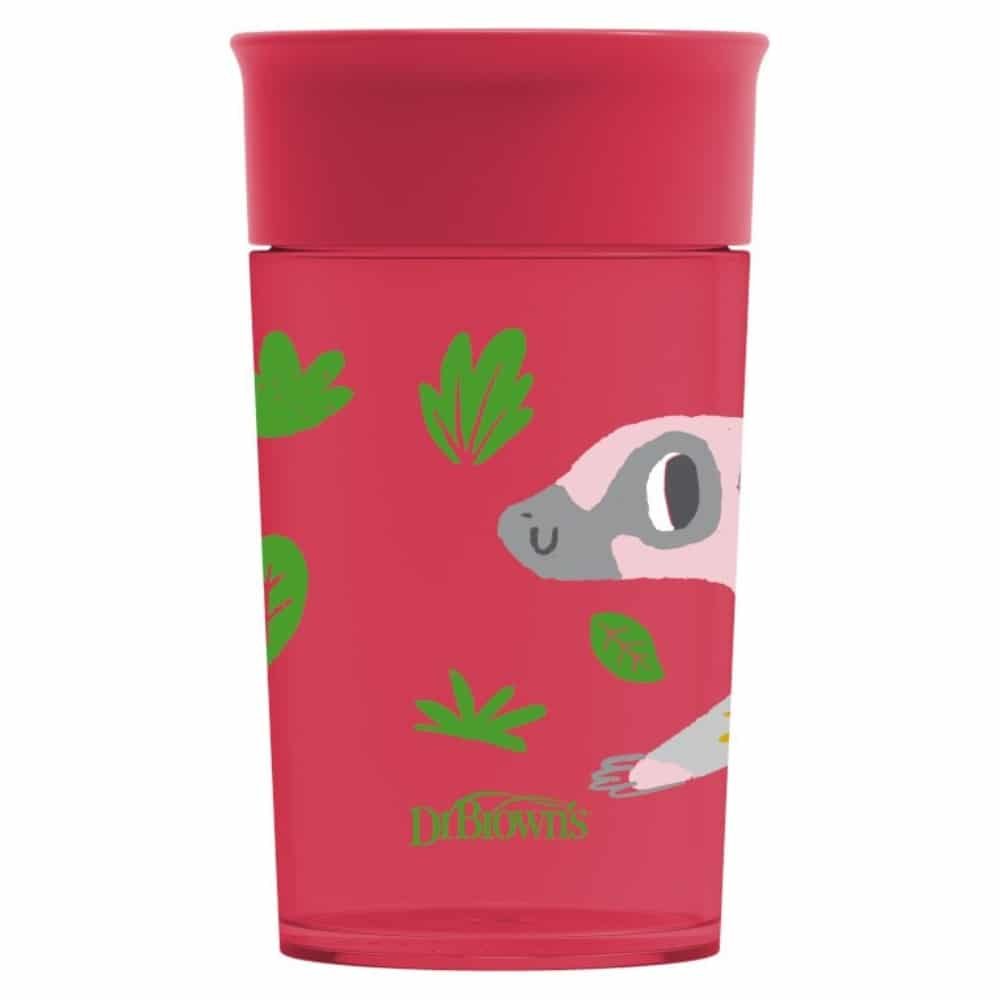 dr brown’s – cup cheers 360° rose – 300ml – 1u