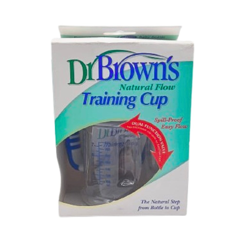 dr brown’s – training cup transparent – 300ml