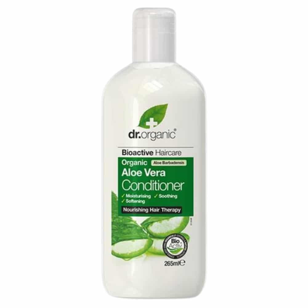 dr organic – apres shampoing aloe vera apaisant bio – 265ml