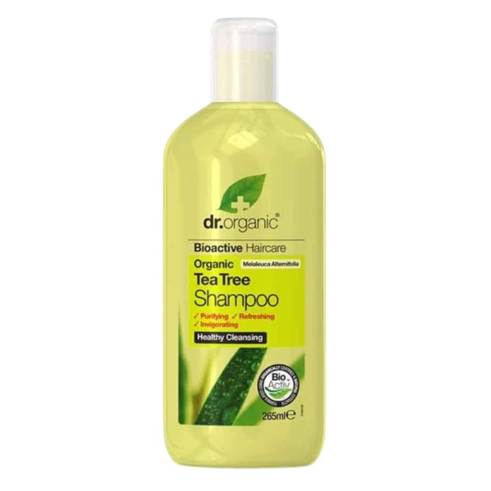dr organic – shampoing arbre a the – 265ml