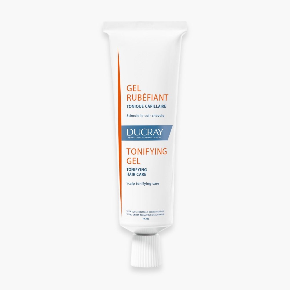ducray – gel ruberifiant tonique capillaire – 30ml
