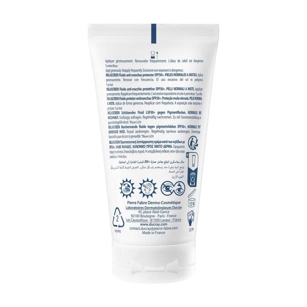 ducray – melascreen fluide anti taches protecteur spf50+ – 50ml ducray – melascreen fluide anti taches protecteur spf50+ – 50ml