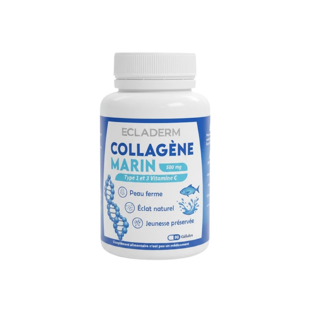 ecladerm – collagene marin – 90 gelules