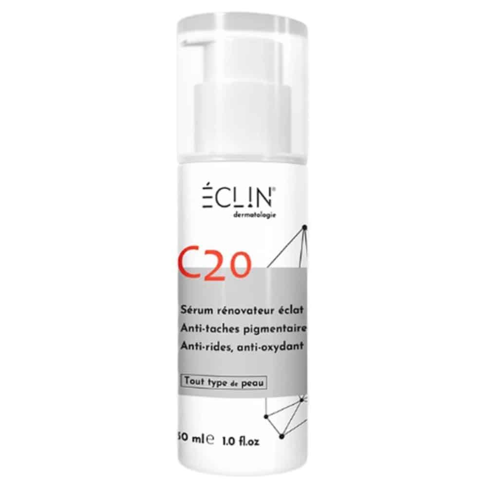 eclin – c20 serum renovateur eclat anti taches – 30ml