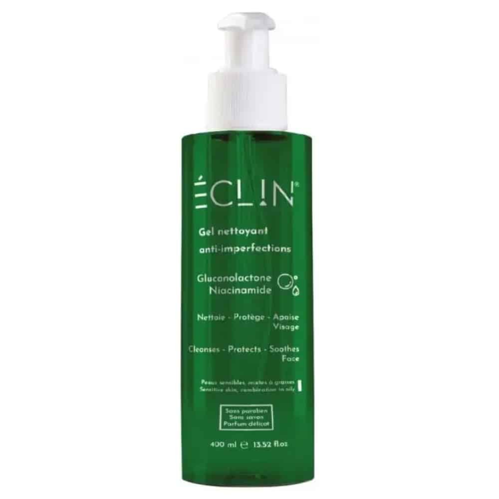 eclin – gel nettoyant anti imperfections – 400ml